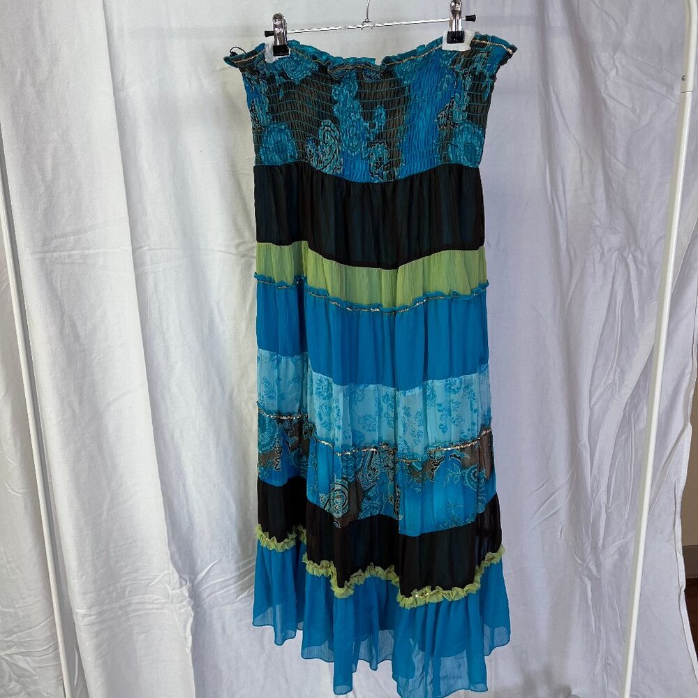 ABS by Allen Schwartz Vintage Dress L - Picture 2 of 8